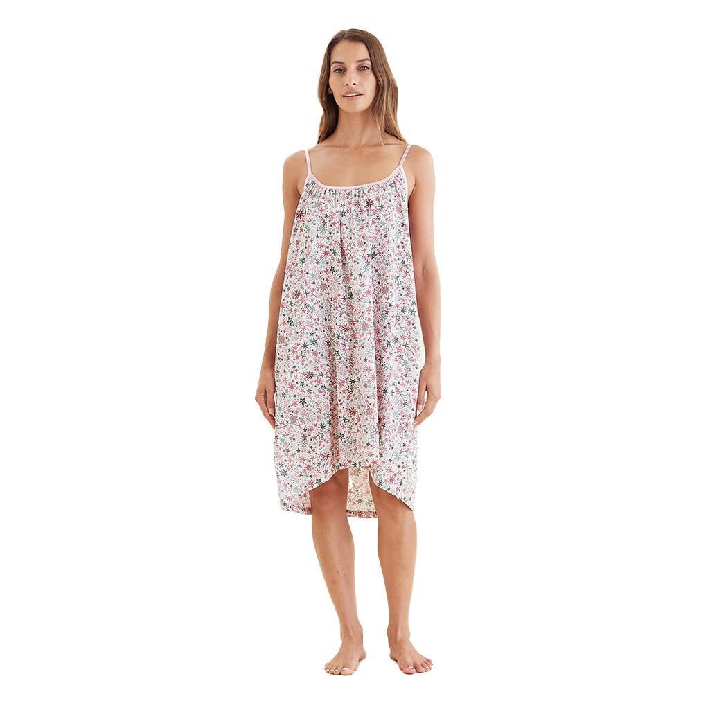 Papinelle Christmas Stars Strappy Nightie Ballantynes Department Store